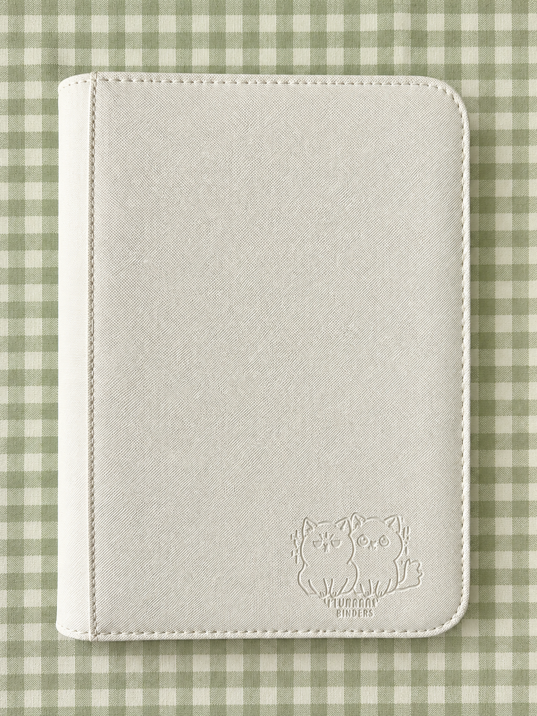 WHITE 4-POCKET BINDER
