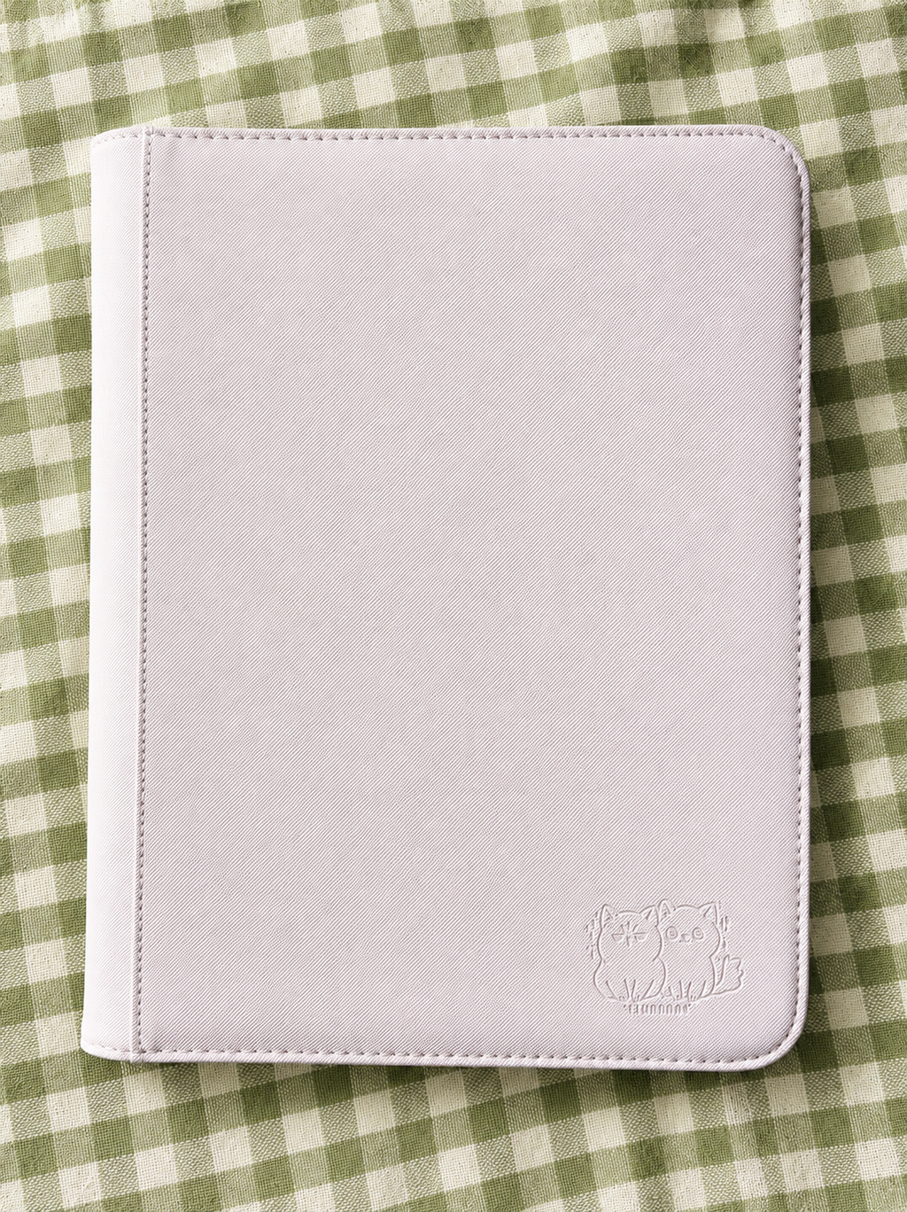 WHITE 9-POCKET BINDER