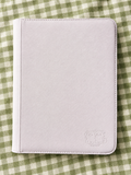 WHITE 9-POCKET BINDER