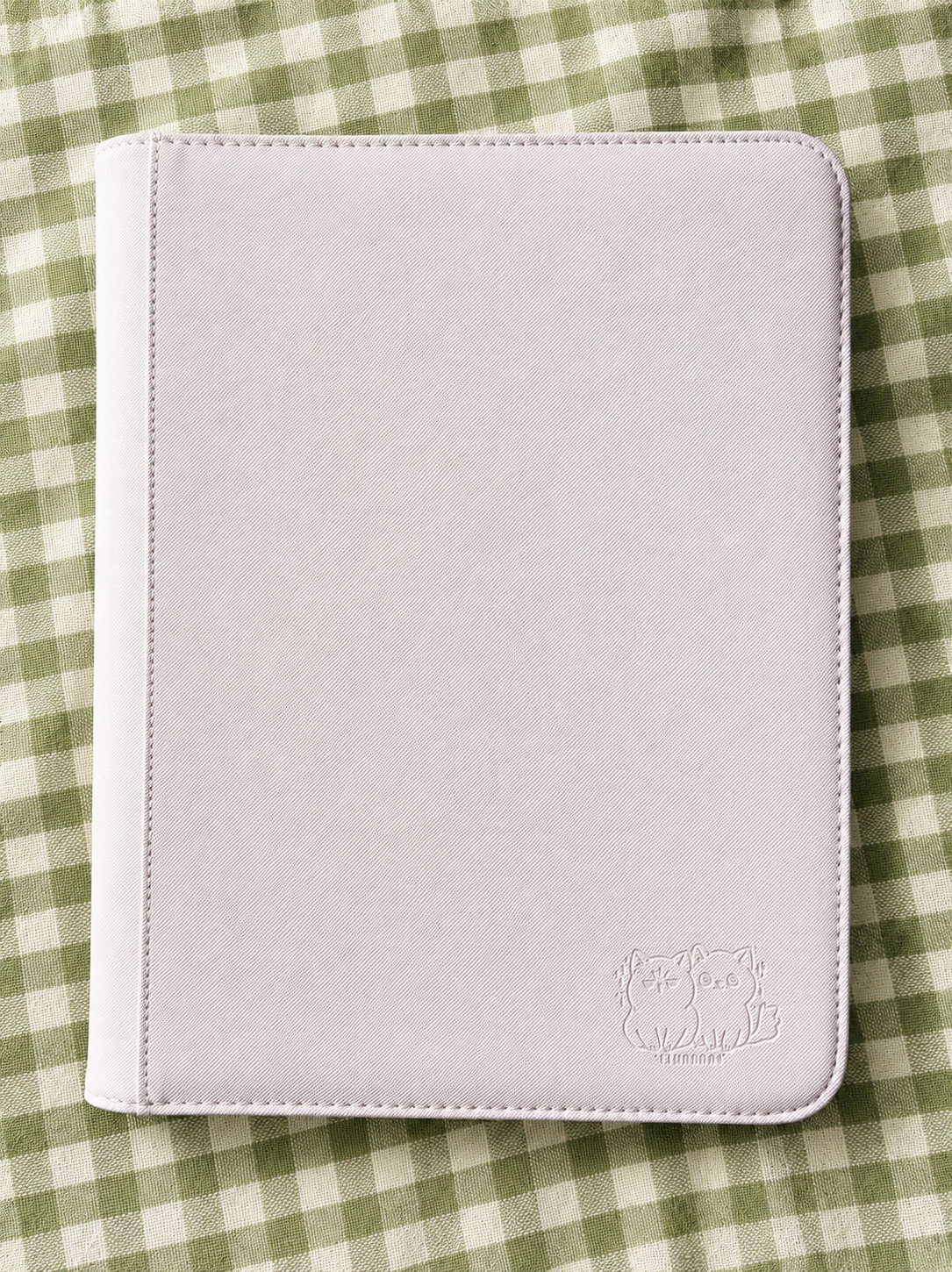 WHITE 9-POCKET BINDER