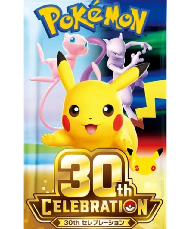 PRE-SALE: Pokémon 30th Celebration Anniversary Single Pack