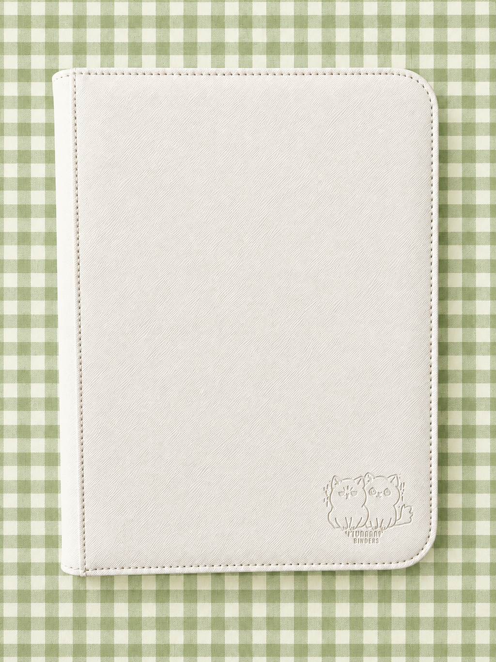 WHITE 4-POCKET TOPLOADER BINDER