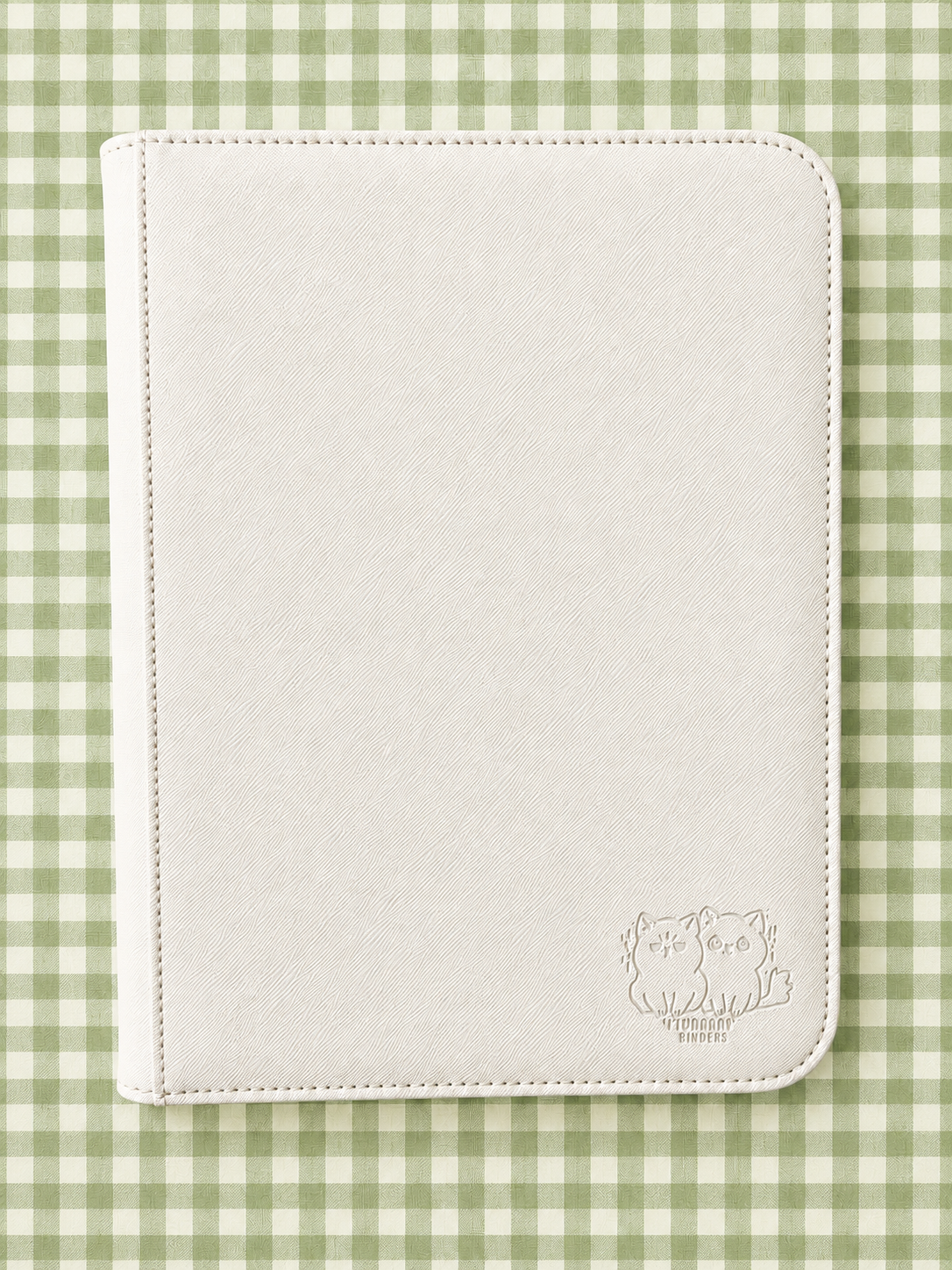 WHITE 4-POCKET TOPLOADER BINDER