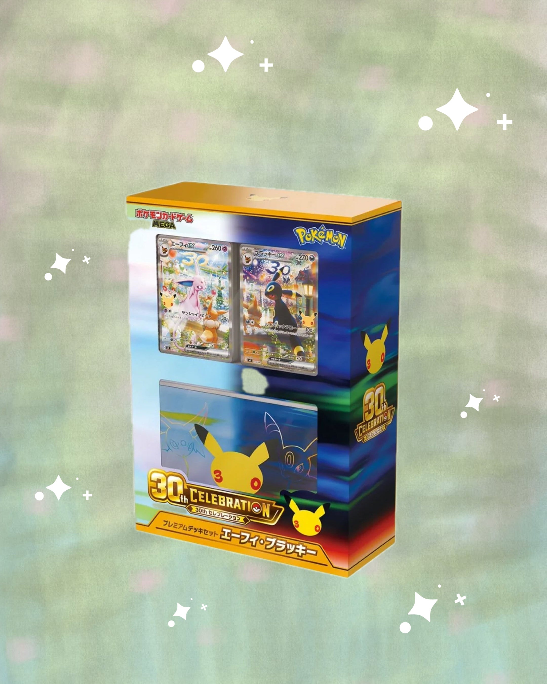 PRE-SALE: 30th CELEBRATION Premium Deck Set. Espeon & Umbreon
